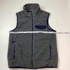 Patagonia Men’s Fleece Vest Size Small Gray